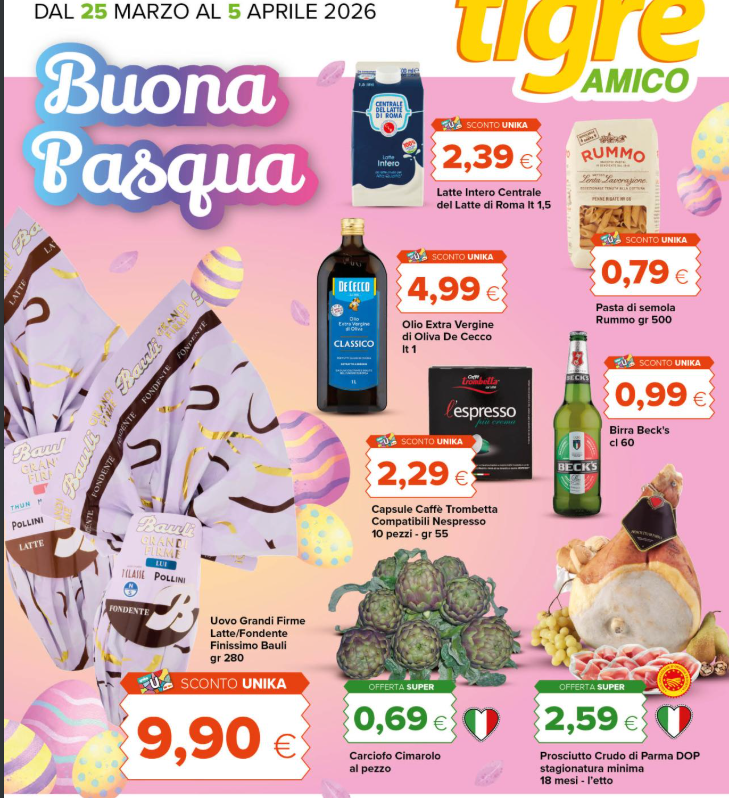 Volantino Tigre Amico Fregene / Santa Severa